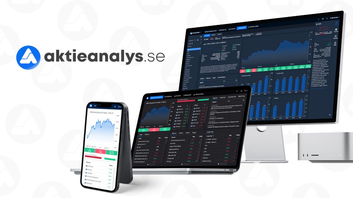 Aktieanalys: Teknisk Analys I Realtid & Komplett Börsdata